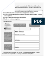 Fichas Lexicas 1° y 2°