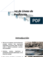 Balance de Líneas de Producción II