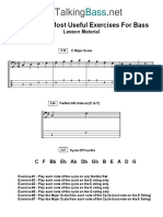 One of THE Most Useful Bass Exercises PDF