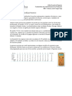 Análisis de pronósticos de demanda para Altavox Electronics