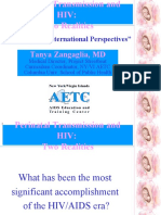 Tanya Zangaglia, MD: "National and International Perspectives"