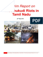 Interim Report On Thoothukudi Riots by VSRC