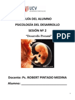 Desarrollo prenatal guía: etapas cigoto a nacimiento