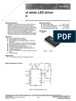 Boost 1channel White Led Driver For Large LCDS: Datasheet