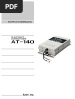 Instruction Manual: HF Automatic Antenna Tuner