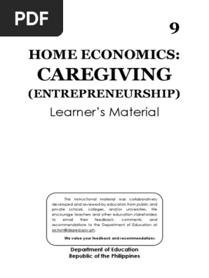 He - Caregiving - Entrepreneurship