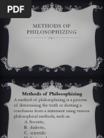 Methods of Philosophizing