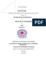 A Technical Report FORMAT