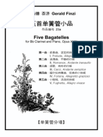 Gerald Finzi Five Bagatelles PDF