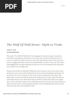 The Wolf of Wall Street - Myth Vs Truth - Words For Reveries