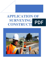Application of Surveying