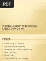 Chemical Energy To Electrical Energy Conversion