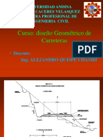 Dibujo Diseño de Carreteras norma Peruana