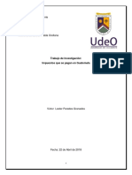 Clasificación de Los Impuestos Pagados en Guatemala