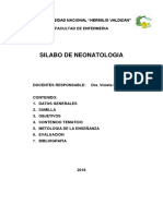 Silabo de Neonatologia