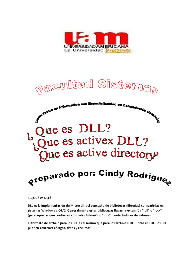 Introducción a DLL y ActiveX en Windows | PDF | Arte