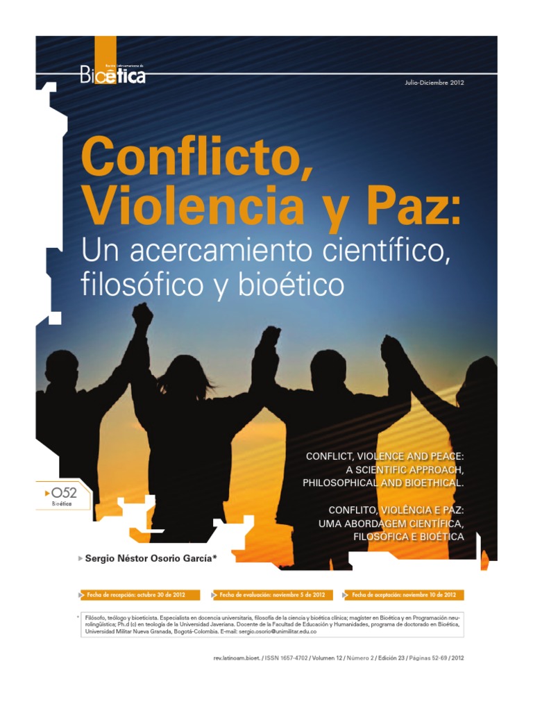 Conflicto Violencia y Paz | PDF