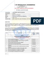 Institute of Aeronautical Engineering Tutorial Question Bank on Electronic Circuit Analysis