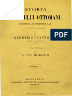 Istoria Imperiului Otoman V3 Cantemir0Dimitrie PDF