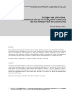 Indígenas aislados de la Amazonía ecuatoriana: una aproximación a su identidad étnica