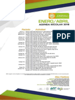 Agenda Escolar 2018