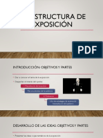 Semana 13. Estructura de La Exposición