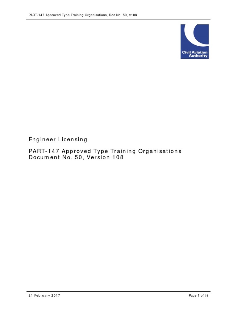 PART-147 Approved Training Organizations | PDF | Airbus | Aircraft ...