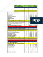 Presupuesto Maquinaria Sds