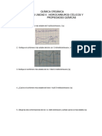 Nomenclatura-Cicloalcanos y Propiedades Quimicas