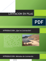 Lixiviacion en Pilas