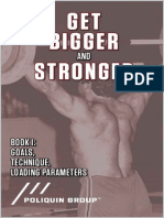 Get Bigger and Stronger - Book 1 - Goals, Technique, Loading Parameters - Poliquin Group & Kim Goss
