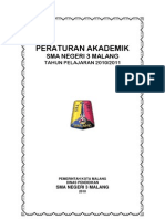 Cover Peraturan Akademik Sman 3 Malang