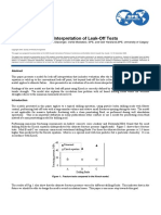 Fracture Mechanics Interpretation of Leak-Off Tests: 60 M Easured Kirsch Equation