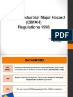 Control of Industrial Major Hazard (Cimah) Regulations 1996: Nurlita Irfiani MKK152014