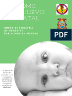 Síndrome Convulsivo Neonatal: Curso de Pediatría Xi Semestre Karla Guillén Macedo