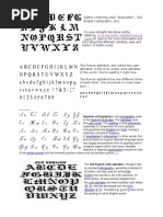 Forgotten Letters of the English Alphabet | PDF | Alphabet | Orthography
