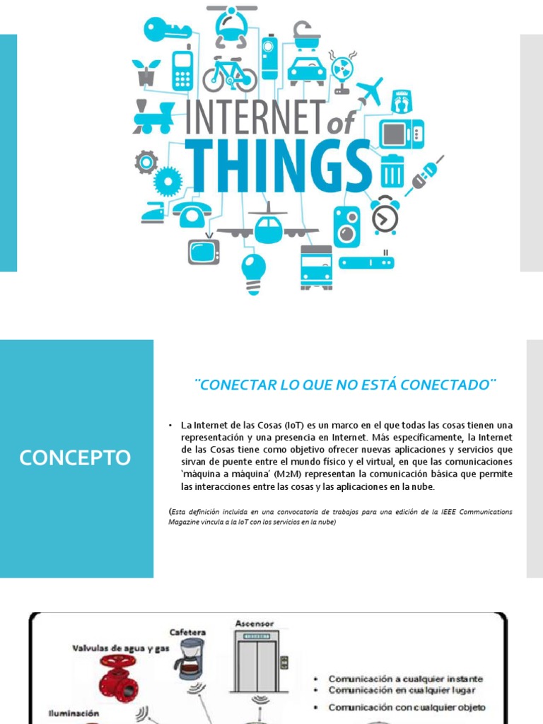 Definición y Aplicaciones del IoT | PDF | Internet de las Cosas ...