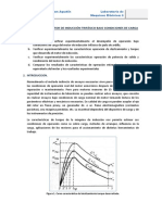 Ensayo de Motor de Inducción Trifásico Bajo Condiciones de Carga