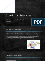 Diseño de Entradas