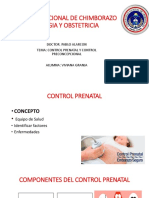 Control Prenatal y Control Preconcepcional