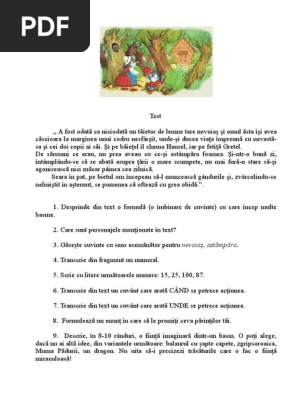 Evaluare Ces Basm