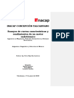 Ensayos de curvas características y rendimientos de un motor endotérmico