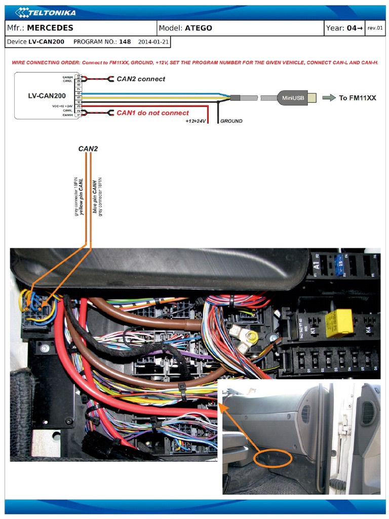 Mercedes Atego 2004 148 | PDF