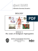 Biology MODULE_6_The Levels of Biological Organization