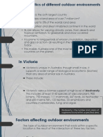 2.1.1 - Characteristics of Different Outdoor Environments