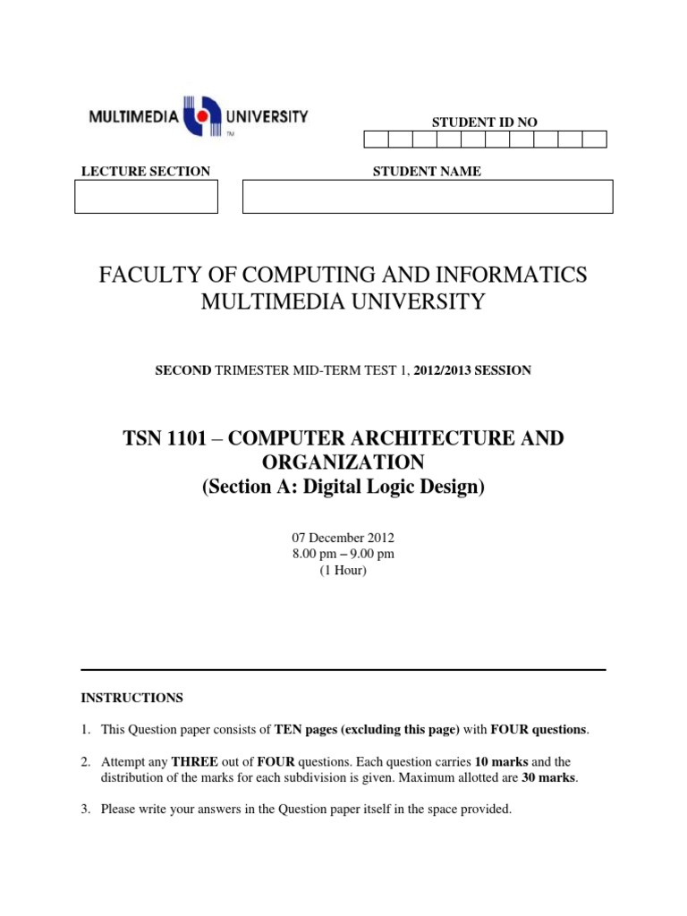 Faculty of Computing and Informatics Multimedia University | PDF ...