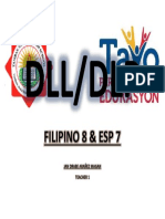 DLL/DLP: Filipino 8 & Esp 7