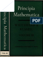 Whitehead A. N., Russell B. - Principia Mathematica. Volume III (1963)