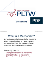 Mechanisms: © 2011 Project Lead The Way, Inc. Automation and Robotics VEX