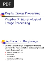 Chapter 9: Morphological Image Processing Digital Image Processing